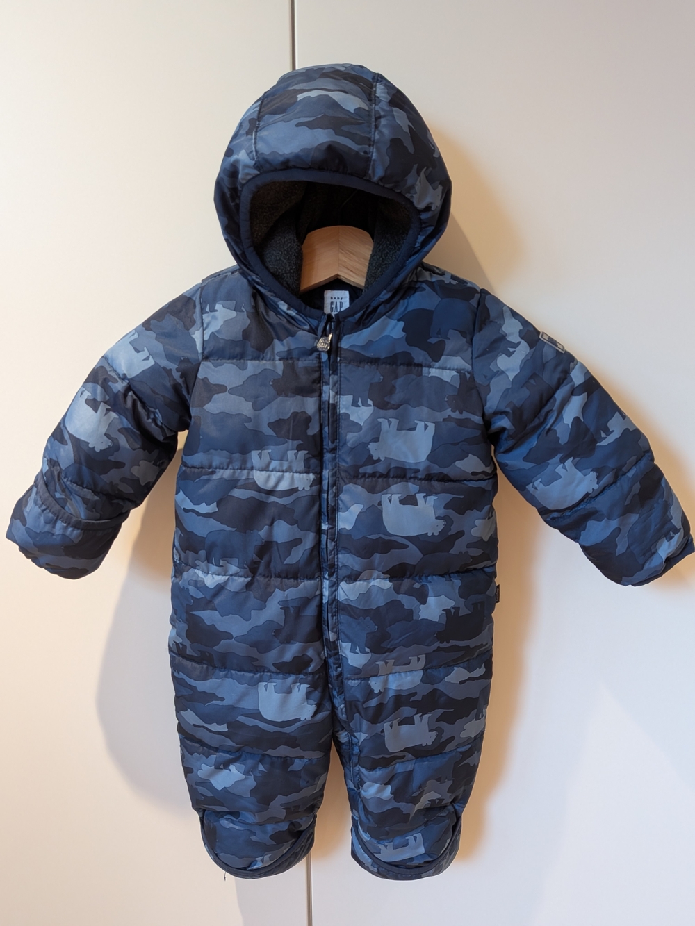 Baby Gap Blue Snowsuit (6-12 Month)